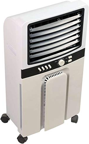 O'FRESH Condizionatore d'aria e igienizzatore 3 in 1 - Autonomia di 10 ore - Rinfresca efficacemente l'ambiente - Spegnimento automatico - 65 W - 70 x 28 x 31 cm - Bianco - Rinfrescatore d'aria