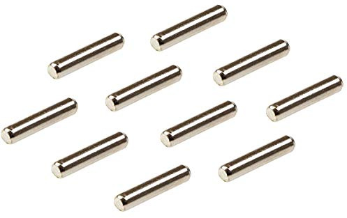 Gedotec Fachbodenträger-Stift Holz-Boden Regalbodenträger Ø 5 mm Regalstütze für Möbel - FIX WOOD | Befestigung für Fachböden | Regalbodenträger Stahl vernickelt | 20 Stück - Regalstift zum Einstecken