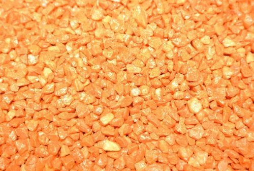 Decpero Dekogranulat I orange I Körnung 2-3 mm I 8 kg I Farbgranulat