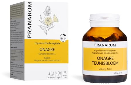 Pranarôm Capsules d'Huile Végétale Onagre 60 Capsules