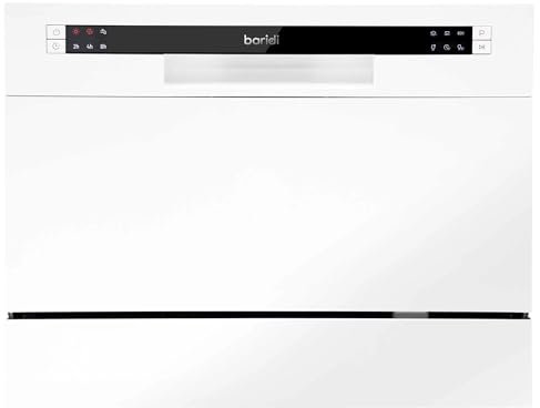 Table top dishwasher, 6 place settings and 6 programmes - White