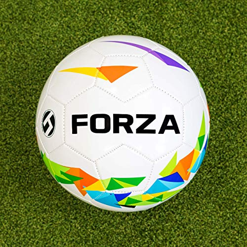 FORZA Ballons de Football - Match, Entraînement, Loisir, Gazon Synthétique, Jardin, Futsal & Indoor (FORZA Ballon Jardin, Taille 5)