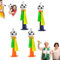 FainFun Trompeta para Futbol, 4 Piezas Trompeta de Futbol de Plastico para Infantil, Bocina Futbol para Fiesta Niños, Cheer Cuerno de Plástico para Fiesta Temática de Fútbol, Copa del Mundo