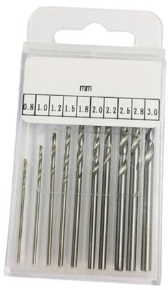 UPKOCH 10stück Mini-bohrer-set Handbohraufsätze Zum Schneiden Und Bohren Geeignet Für Holz Kunststoff Schmuck Und Modellbau Vielseitig Einsetzbar