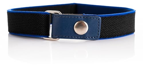 Olata Stretch-Kindergürtel mit Druckknopf, 1–6 Jahre, 25 mm | Verstellbarer Stretchgürtel für 1–6 Jahre mit Druckknopf; bequem, sicher und leicht zu bedienen.