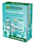 Garnier SkinActive Hyaluronic Aloe Coffret Weihnachten, Special Edition, Füllroutine mit Mizellenwasser, Serum und Stoffmaske