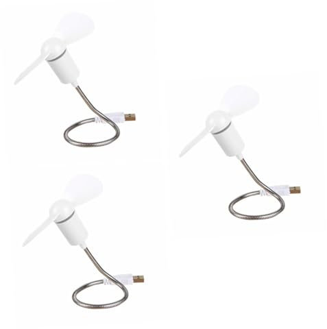 Cabilock 12piezas Ventilador Usb Flexible y Silencioso De Ventilador Portable Para y Escuela Diseño Para