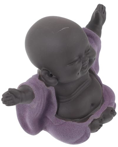 Cabilock Buddha-Figur Aus Sands Haustier-Ornament Kleine Buddha-Dekoration Für Schreibtisch Heimdekoration Exquisites Kunsthandwerk