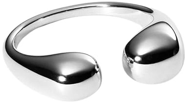 Purelei Embrace Ring – Wasserfester Damenring aus langlebigem Edelstahl – Verstellbare Ringe von Größe (S-M/M-L) – Modeschmuck für deinen individuellen Look