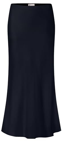 Vera Mont Damen Satinrock wadenlang 42, Night Sky