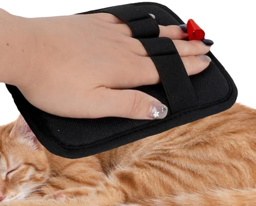 Qkbuza Guantes para el cuidado del pelaje para perros, 3 unidades, cepillo para gatos, guantes, 17 x 13 x 1 cm, antiestáticos, reutilizables, resistentes al desgaste, duraderos para pelo de animales