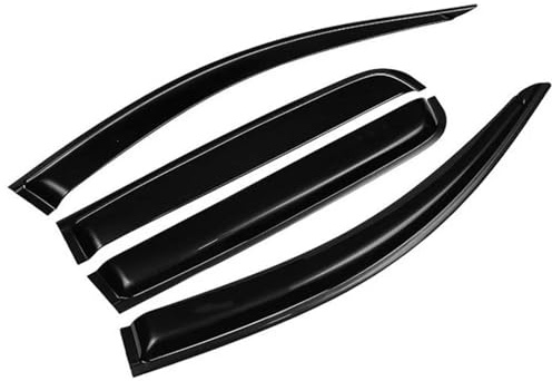 Windabweiser Für VW Für Tiguan L 2017-2021 Autofenster Visier Regen Sonnenschutz Vent Windabweiser Wetterschild Formverkleidung Regenabweiser
