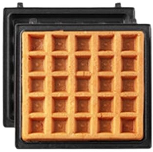 Electric Sandwich Maker Parts Toaster Breakfast Machine Plates Sandwiches Waffles Taiyaki Takoyaki Donuts Baking Pans Oven Molds Fast Uniform Heating(Waffle Plate)
