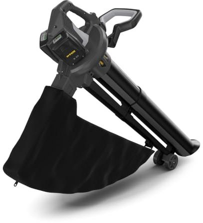 Alpina AVS 20 Li Kit, Biotrituratore- aspiratore con sacco di raccolta da 45l, motore da 600W, batterie da 20V 4Ah