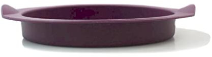 Tupperware Backen Silikonform Glatte Runde lila KLEIN 16 cm Backform Silikon 39387
