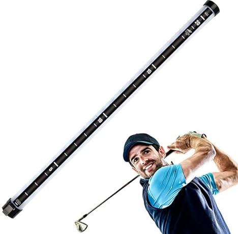 Golfball-Tonabnehmerrohr – Golf-Picker-Rohr, Golfball-Retriever-Röhre, hält 21 Bälle, Golfer-Übungs-Tonabnehmer für Golfer