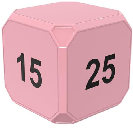 Cube Küchentimer,Timer Digital Cube - Digitaler Trainingstimer Küchentimer,Sensor süßer Timer-Würfel, Produktivitäts-Timer für Kinder und Klassenzimmer, Training und Studium