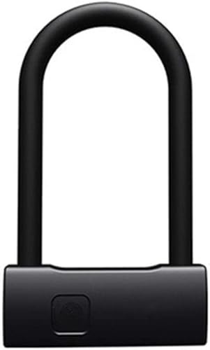 Candado en U para Bicicleta, con Huella Dactilar Inteligente, antirrobo, para Puerta corrediza, Ventana de Coche, con contraseña, Resistente al Agua