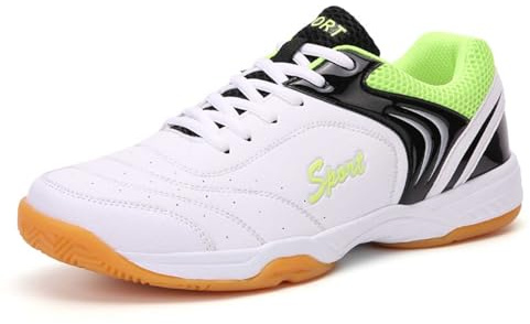 Générique Indoor Court Shoe,Chaussures De Badminton pour Hommes,Chaussure Mixte,D'EntraîNement en Cour D'IntéRieur Anti-Slip LéGer,Unisexe Badminton,Squash,Tennis Table