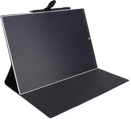 Tomantery Portable 11.5 Inch Electronic Drawing Tablet with Protective Case Educational Learning Board for Kids Adults (White)