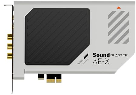 Creative Sound Blaster AE-X Hi-Res PCIe Sound Card for PC