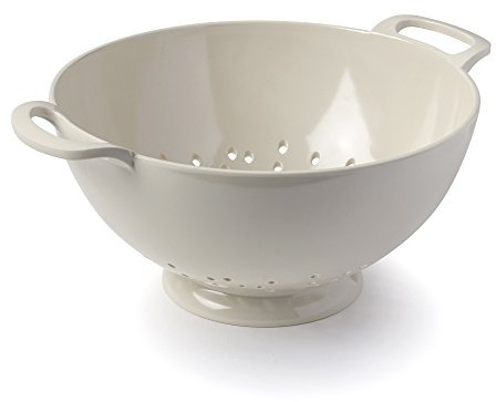 Zeal melamina/colador (24cm) -Crema, 24 cm