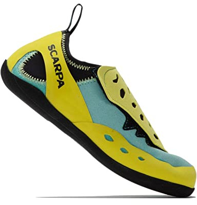 Scarpa Unisex barn Piki J klätterskor, Maldive Yellow Fbm, 29 EU