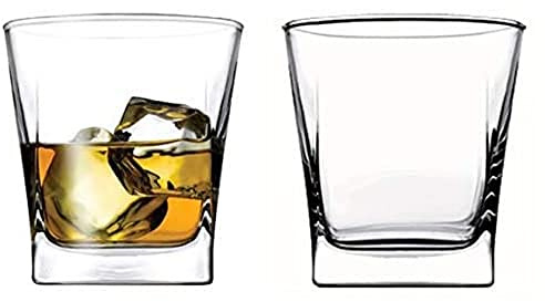 Topkapi 250.915 Whisky Tumbler Gläser Set McMoulinn - 3 Stück (2+1), ~310ml
