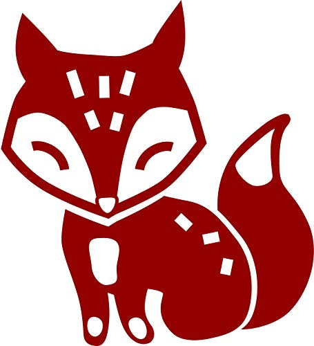 orig. Stemplino® professional line süßer Fuchs No. 4 Stempel aus Holz 30x30 mm Holzstempel