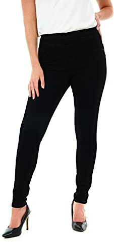M17 Jeggings jeans skinny fit byxor dam, svart, 36
