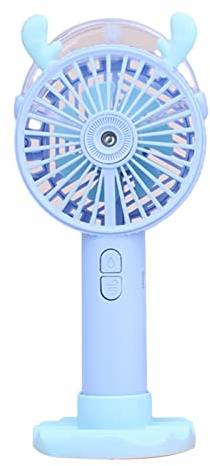 VALINK Brumisateur d'Eau Ventilateur Portable avec Support - Chargement USB, Ventilateur Hydratant à Trois Vitesses de Vent