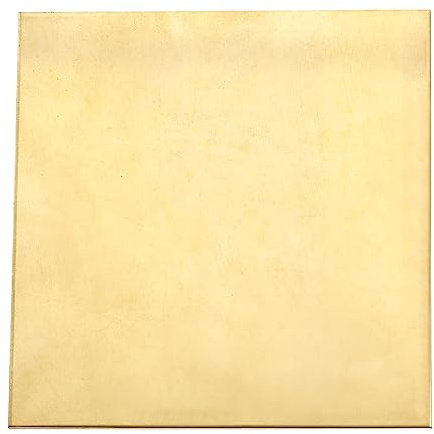 DTGN Ottone Fogli 200x200x0,8mm (LxWxT) Metallo Ottone Piatti | per Fabbricazione Macchinari Parti