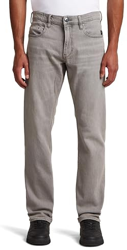 G-STAR RAW Herren Mosa Straight Jeans, Blau (Faded Moonstone D23692-D497-G340), 33W / 34L