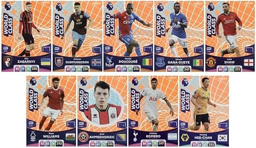 Panini Premier League Adrenalyn 2024 Full Subset World Class