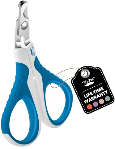 Mr. Pen - Coupe-ongles pour chat, coupe-ongles bleu et blanc, coupe-ongles pour chat, coupe-griffes de chat, coupe-griffes pour chats, coupe-ongles pour animaux domestiques, coupe-ongles pour chaton,