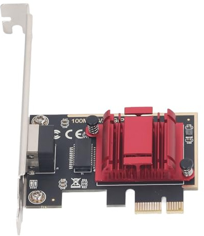Adaptador de Red PCIe de 2,5 Gbps, Compatible con Wake on LAN, para 10, 8, 7, Server 2016, Dos, OS X con Realtek RTL8125b