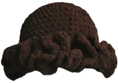 BHFYOB Winter Strickmütze Erwachsene und Baby Mütze Stretchy Strickmütze Kreative Weiche Mütze für Fußballspiele und Familienfoto