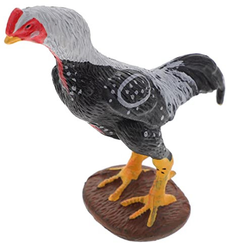 BESPORTBLE Realistic Rooster Model Educational Farm Animal Decoration for Engaging Learning Accessory for Playtime and Imaginative Learning