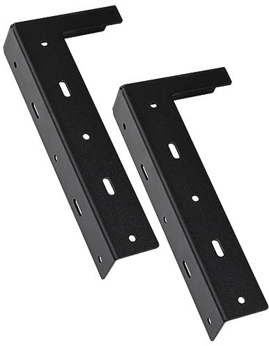 jojofuny 2pièces Lot De Supports Muraux Pour Armoire De Cuisine Support Armoire Robuste Fixation De Suspension Pratique Et Élégante