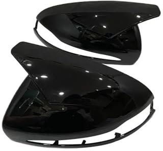 Gasfeder Heckklappe Spiegelkappen Für Benz Für W205 Für X253 Für W222 Für W213 Für W238 Seite Rückspiegel Abdeckung(Bright Black)