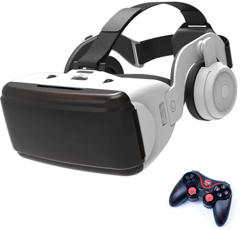 Gafas 3D de Realidad Virtual, Gafas VR, 3D VR Gafas de Realidad Virtual, Gafas 3D VR para Smartphone, Compatible 4.7-7.2 Inch' Smartphone Amplia compatibilidad por Android/iOS(E)