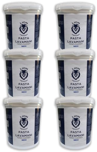 Pasta Lavamani Professionale Hand Cleaner 9800 Lion Refinish 1 LITRO per carrozzeria, hobby (6)