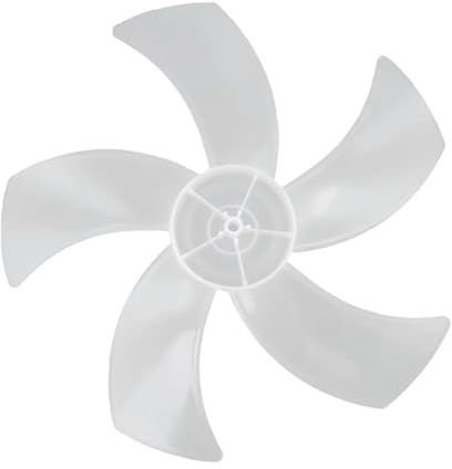 Ventilateur Domestique À Cinq Pales En Plastique De 40 Cm (16 Pouces) For Pied, Table Ou Mur.
