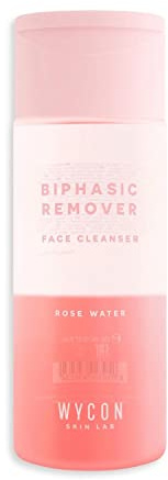 WYCON cosmetics NEW BIPHASIC REMOVER struccante bifasico, formula acqua olio ideale per rimuovere il make up occhi e labbra