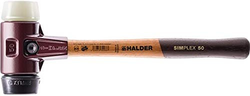 HALDER mit Stahlgussgehäuse und hochwertigen Holzstiel | Ø=30 mm | 3028.030