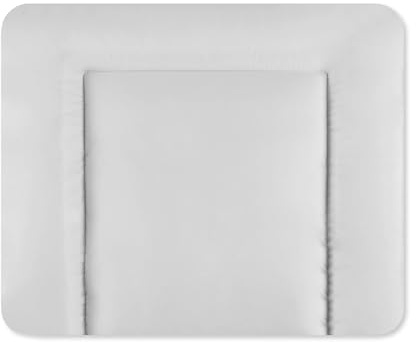 Julius Zöllner Skötunderlägg Softy 75 x 75 cm, vattentät och tvättbar, tillverkad i Tyskland Oeko-Tex Standard 100, enfärgad, ljusgrå