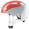 uvex hlmt 4 - Leichter Fahrradhelm für Kinder - individuelle Größenanpassung - waschbare Innenausstattung - Grapefruit - Grey - 55-58 cm