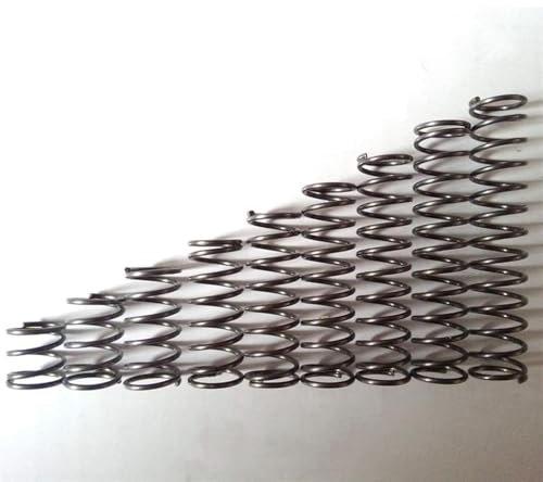 Mdingbao-Druckfedern 10 stücke kleine Kompressionsspule einstellbare Feder, 0,5 mm Drahtdurchmesser * 4mm Durchmesser * (5-50) mm Länge, Starke Dehnfähigkeit (Length : 0.5x4x30mm)