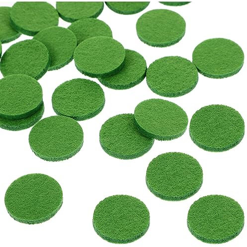 Healvian 200stücke Baumwoll- -Pads Für Diffusoren Nachfüllbare Ätherische Öl-Pads Geeignet Für Aromatherapie- Und Diffuser-zubehör Hohe Wasseraufnahmefähigkeit
