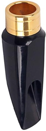 Alt Saxophon Kupferring C50b Ersatzteil für Musikinstrument | Bakelit, Schwarz, Zubehör für Altsaxophon, Passend für Saxophonisten und Schüler